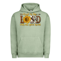 Pigment Oil Green Trust in the lord with all your heart Urban Hoodie - texasbilliewilder