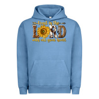 Pigment Pebble Blue Trust in the lord with all your heart Urban Hoodie - texasbilliewilder