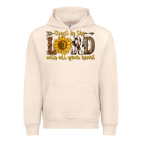 Sandshell Trust in the lord with all your heart Urban Hoodie - texasbilliewilder