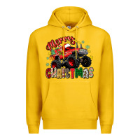 Lemon merry christmas truck Premium Hoodie - Zillion Design Studio