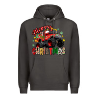Smoke merry christmas truck Premium Hoodie - Zillion Design Studio