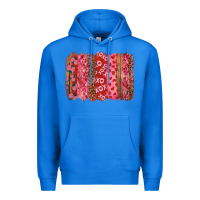 True Royal Valentine's Day Brushstrokes with Roses Premium Hoodie - RanaPortraitStore