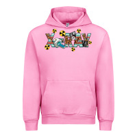 Fuchsia Pink X-ray Urban Hoodie - texasbilliewilder