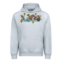 Heather Grey X-ray Urban Hoodie - texasbilliewilder