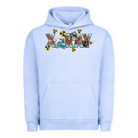 Pigment Grape Ice X-ray Urban Hoodie - texasbilliewilder