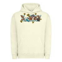 Pigment Pistachio X-ray Urban Hoodie - texasbilliewilder