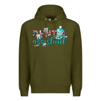 Army Green dental assistant Premium Hoodie - texasbilliewilder