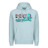 Blue Mist dental assistant Premium Hoodie - texasbilliewilder