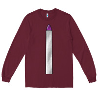 Burgundy manicure file Long Sleeve Tee - BarkalooDesign