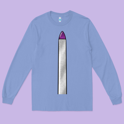 Manicure File Long Sleeve Tee Designed By Barkaloodesign