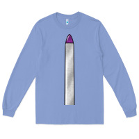 Colony Blue manicure file Long Sleeve Tee - BarkalooDesign