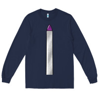 Navy manicure file Long Sleeve Tee - BarkalooDesign