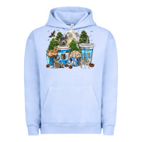 Pigment Grape Ice Wolf coffee cups Urban Hoodie - texasbilliewilder