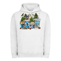Pigment Lunar Rock Wolf coffee cups Urban Hoodie - texasbilliewilder