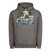 Pigment Tornado Wolf coffee cups Urban Hoodie - texasbilliewilder