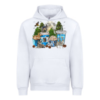 White Wolf coffee cups Urban Hoodie - texasbilliewilder
