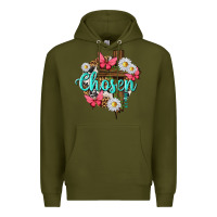 Army Green chosen Premium Hoodie - texasbilliewilder