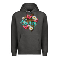 Charcoal Heather chosen Premium Hoodie - texasbilliewilder