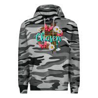 Slate Camo chosen Premium Hoodie - texasbilliewilder