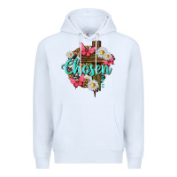 White chosen Premium Hoodie - texasbilliewilder