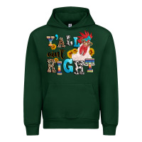 Forest Green Y'all ain't right crazy Urban Hoodie - texasbilliewilder