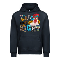 Navy Y'all ain't right crazy Urban Hoodie - texasbilliewilder