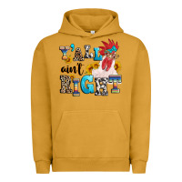 Pigment Peanut Butter Y'all ain't right crazy Urban Hoodie - texasbilliewilder