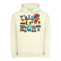 Pigment Pistachio Y'all ain't right crazy Urban Hoodie - texasbilliewilder