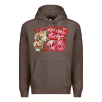 Coffee Valentine's day you moo ve me charolais cow Premium Hoodie - RanaPortraitStore