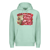 Seafoam Valentine's day you moo ve me charolais cow Premium Hoodie - RanaPortraitStore