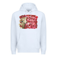 White Valentine's day you moo ve me charolais cow Premium Hoodie - RanaPortraitStore