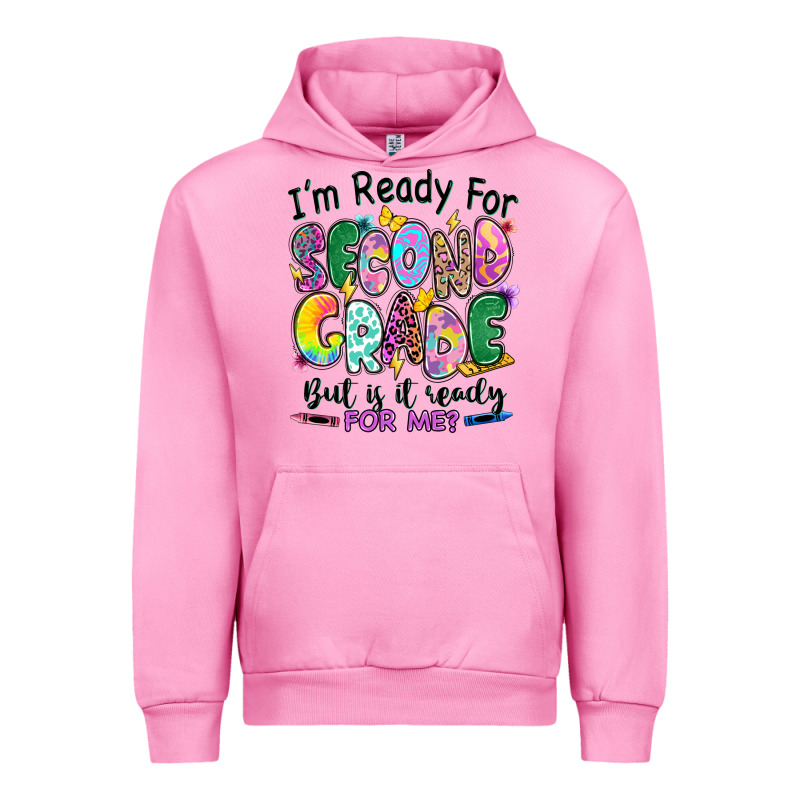 I'm Ready For Second Grade But Is It Ready For Me Urban Hoodie by RanaPortraitStore | Teevron