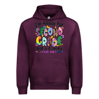 Mauve Wine I'm ready for second grade but is it ready for me Urban Hoodie - RanaPortraitStore