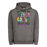 Pigment Tornado I'm ready for second grade but is it ready for me Urban Hoodie - RanaPortraitStore