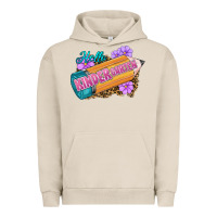 Pigment French Oak Hello Kindergarten Urban Hoodie - RanaPortraitStore