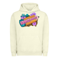 Pigment Pistachio Hello Kindergarten Urban Hoodie - RanaPortraitStore