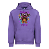 Tulip minding my own business afro messy bun Urban Hoodie - texasbilliewilder