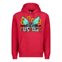 Cardinal created with a purpose Premium Hoodie - texasbilliewilder