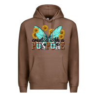 Chestnut created with a purpose Premium Hoodie - texasbilliewilder