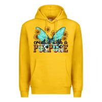 Lemon created with a purpose Premium Hoodie - texasbilliewilder