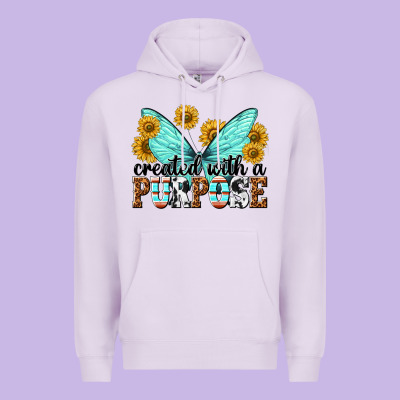 Premium Hoodie created with a purpose