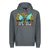 Rock created with a purpose Premium Hoodie - texasbilliewilder