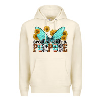 Tofu created with a purpose Premium Hoodie - texasbilliewilder