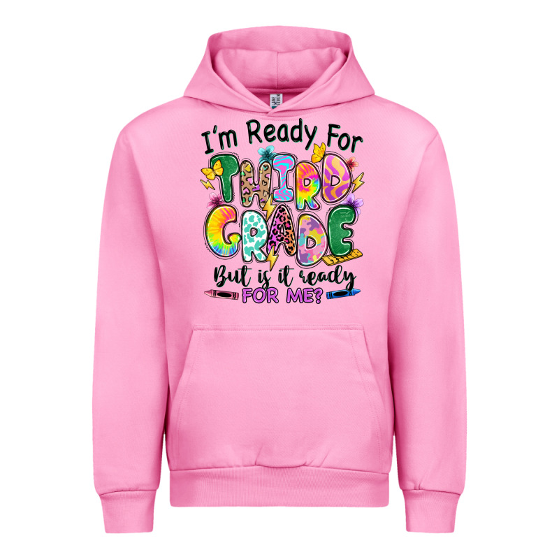 I'm Ready For Third Grade But Is It Ready For Me Urban Hoodie by RanaPortraitStore | Teevron