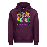 Mauve Wine I'm ready for third grade but is it ready for me Urban Hoodie - RanaPortraitStore