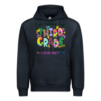 Navy I'm ready for third grade but is it ready for me Urban Hoodie - RanaPortraitStore
