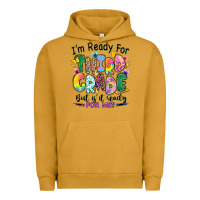 Pigment Peanut Butter I'm ready for third grade but is it ready for me Urban Hoodie - RanaPortraitStore
