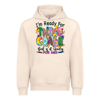 Sandshell I'm ready for third grade but is it ready for me Urban Hoodie - RanaPortraitStore