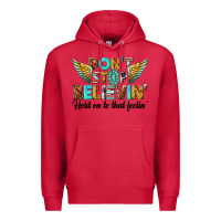 Cardinal dont stop believing Premium Hoodie - texasbilliewilder