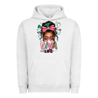 Pigment Lunar Rock afro messy bun diva life Urban Hoodie - texasbilliewilder